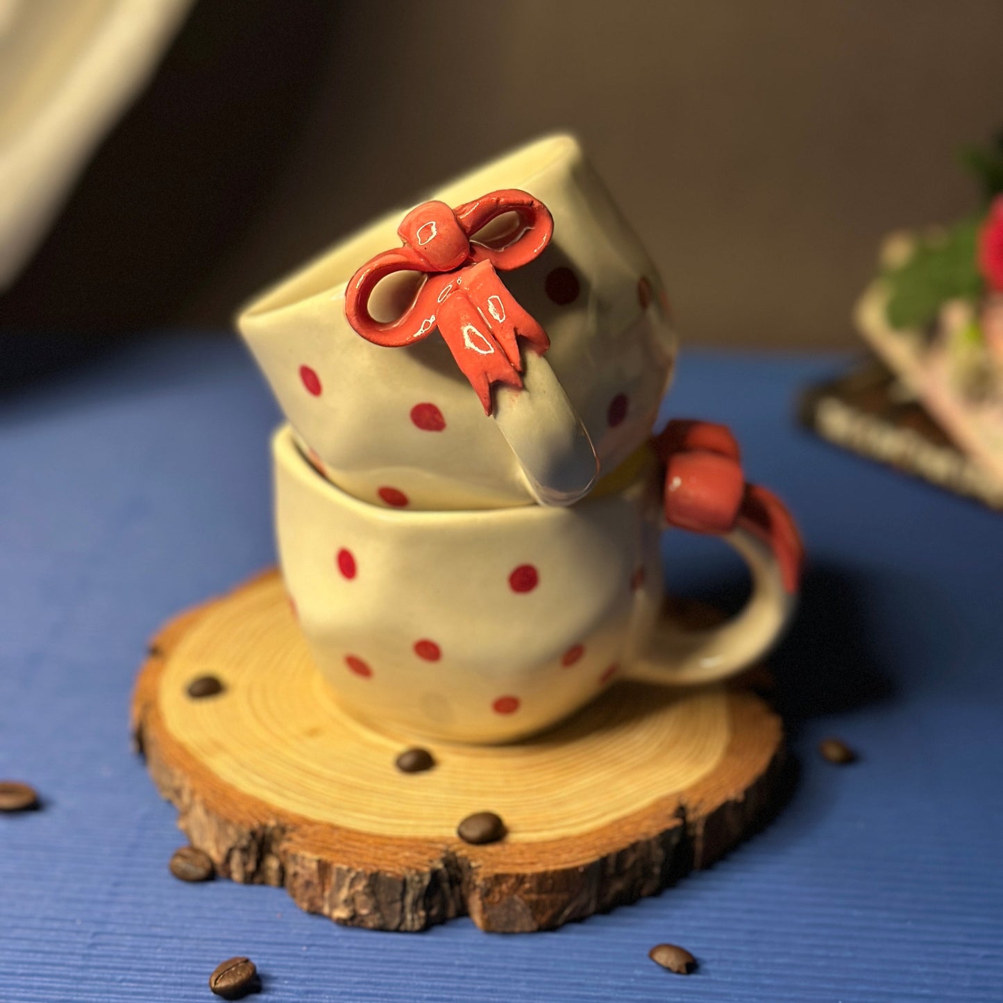 Ribbon Charm Mug