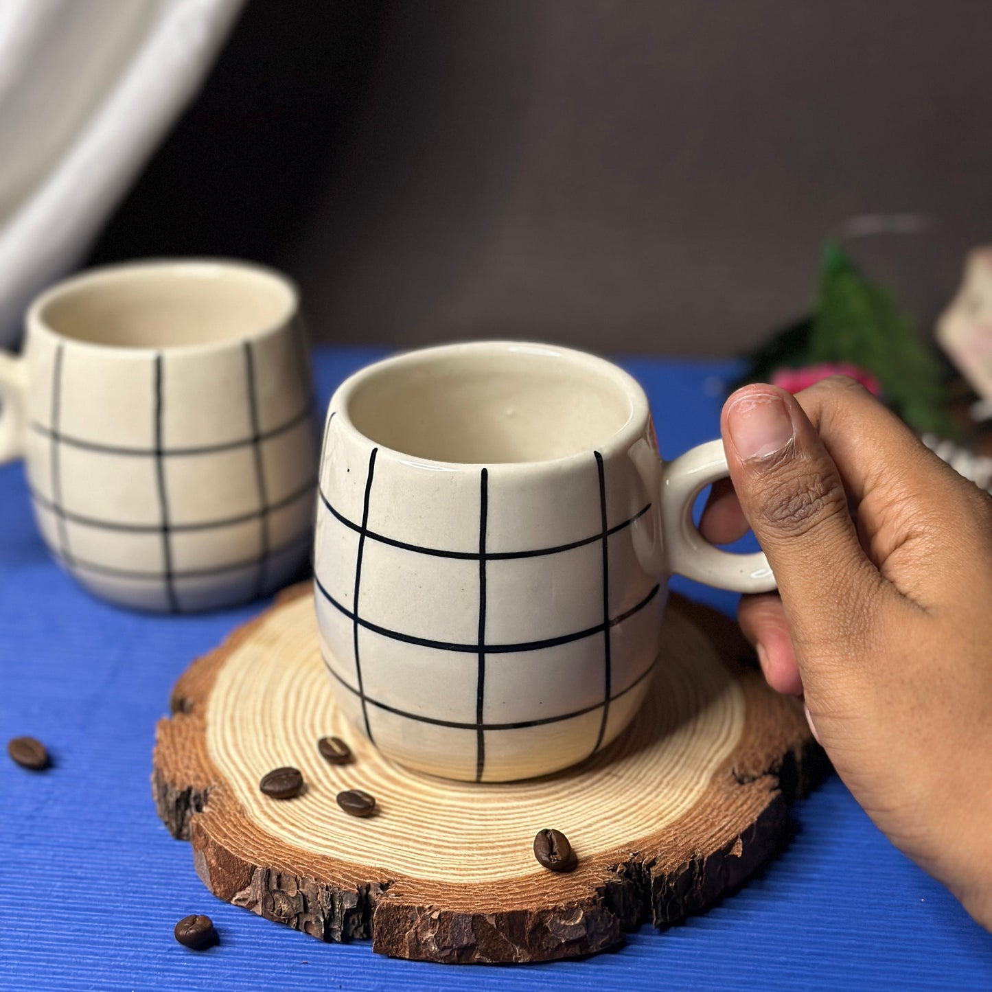 Classic Grid Mug