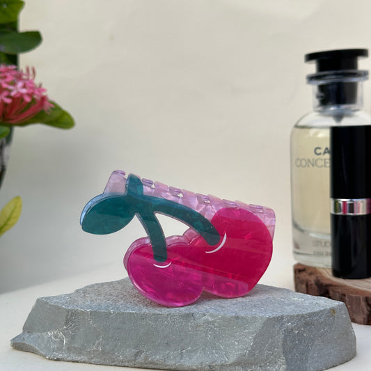 Cherry Claw Clip