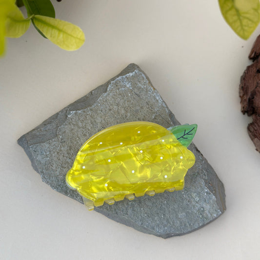 Lemon Claw Clip