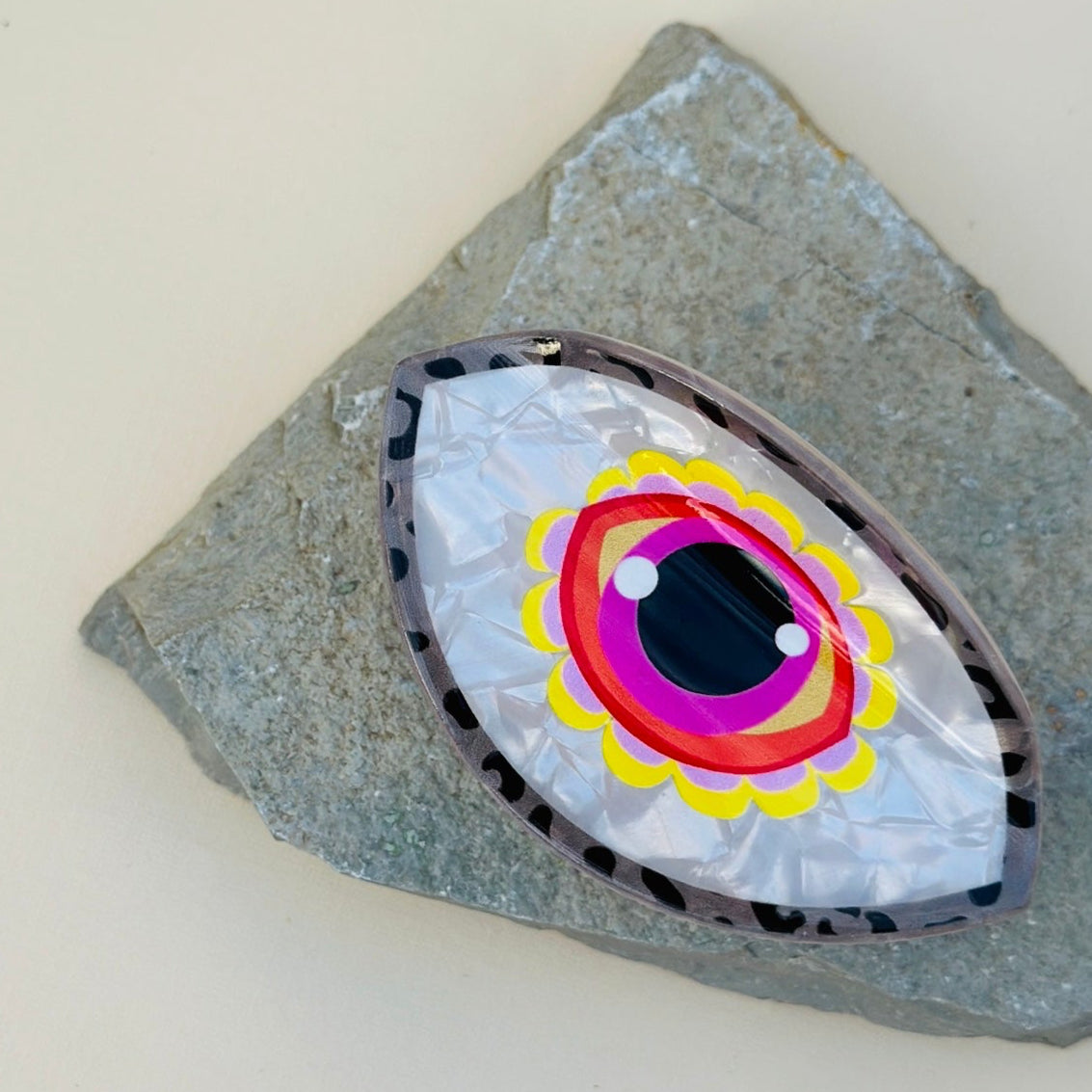 Evil Eye Claw Clip