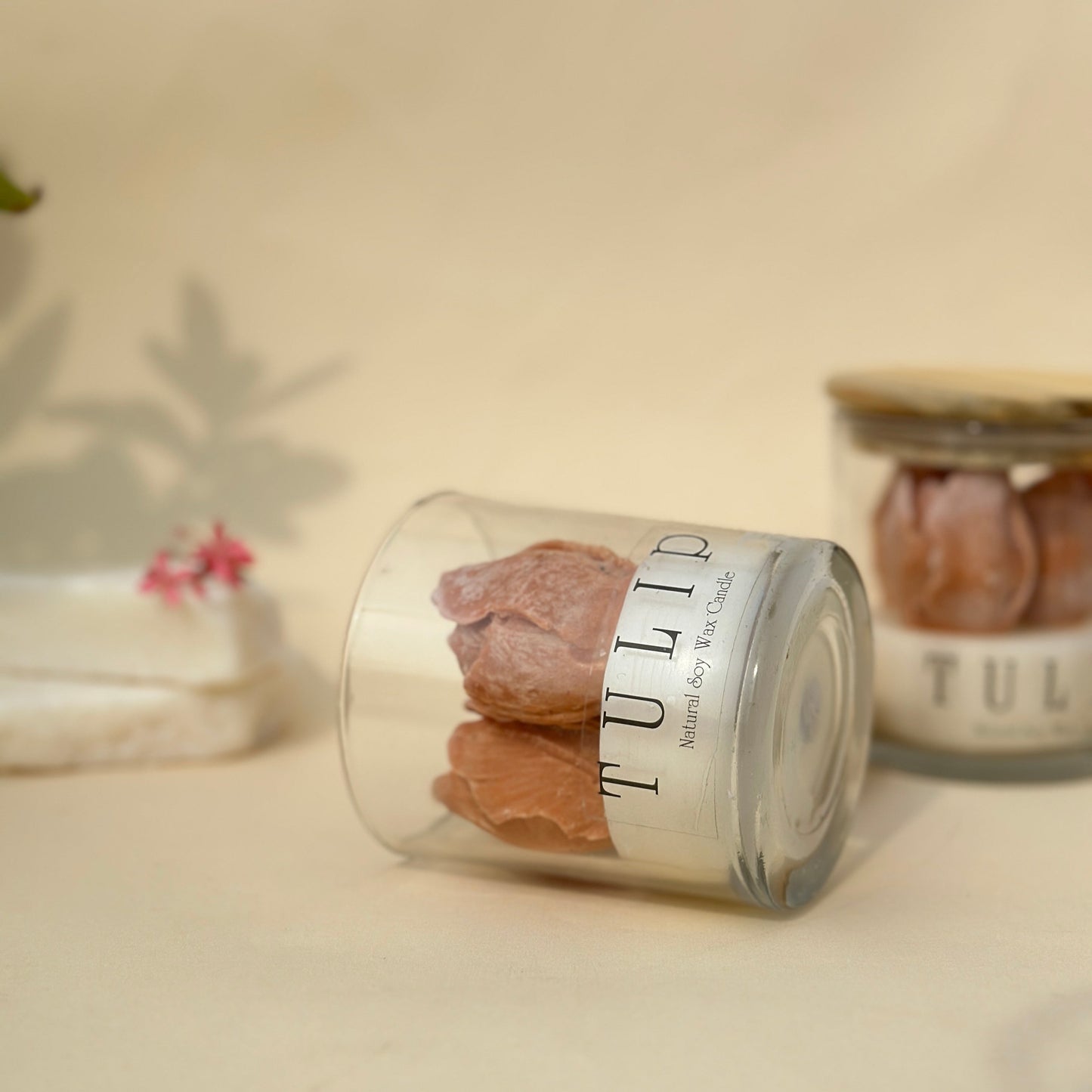 Tulip candle